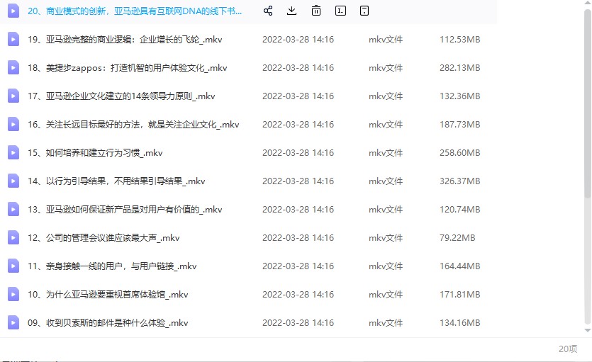 张思宏《亚马逊用户体验与企业增长双飞轮》[MP4/3.86GB]-千域资源库